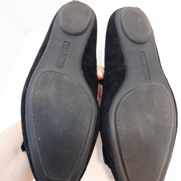 Talbots Womens Size 5 Loafer Becca Kiltie Black Driving Moccasin Suede New - Picture 4 of 6